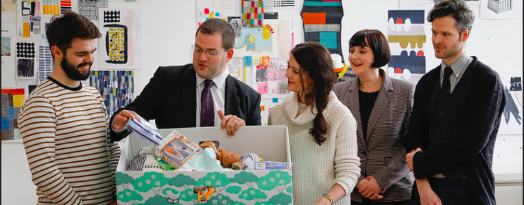 Celebrating a year that kicks off with a Baby Box Row